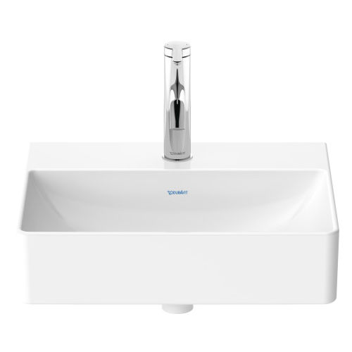 Lavabo sospeso - 073245 - DURAVIT - in ceramica / singolo / rettangolare