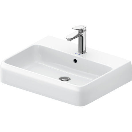 Lavabo sospeso - 238260 - DURAVIT - in ceramica / lucido / rettangolare