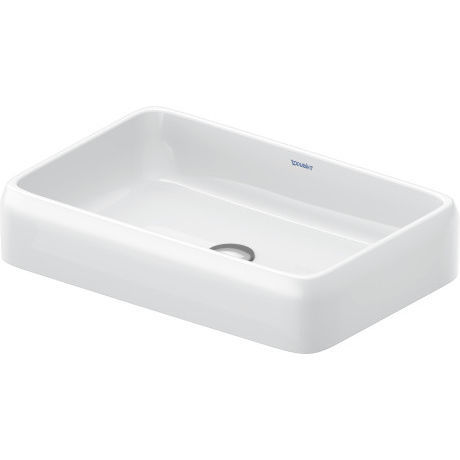 Lavabo da appoggio - 238360 - DURAVIT - in ceramica / lucido / rettangolare
