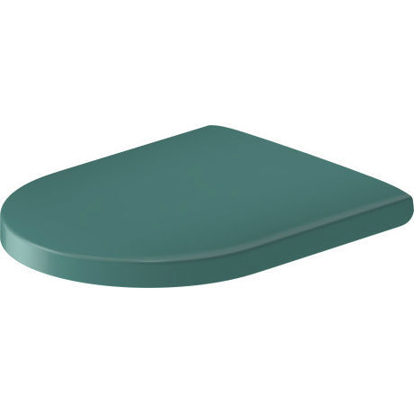 Copriwater in ceramica - 002269 - DURAVIT - bianco / verde / arancione
