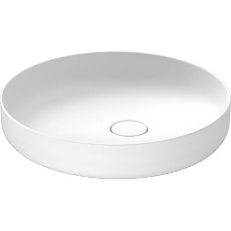 Lavabo da appoggio - 266146 - DURAVIT - in ceramica / lucido / rotondo
