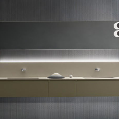 Mobile lavabo doppio - EDEN: 02 - Cerasa - a muro / in legno / contemporaneo