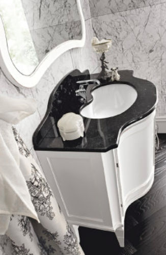 Mobile lavabo da appoggio - YORK: 03 - Cerasa - in legno / in marmo / classico