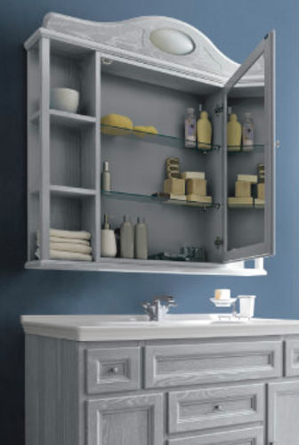 Mobile lavabo da appoggio - PAESTUM: 05 - Cerasa - in legno / in marmo / classico