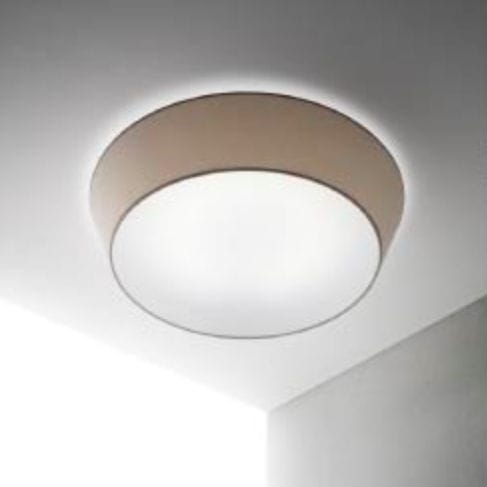 Plafoniera contemporanea - MRS. LUCY - Cerasa - rotonda / in vetro / a lampada fluorescente