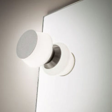 Applique contemporanea - BUTTON - Cerasa - da interno / in metallo / in vetro