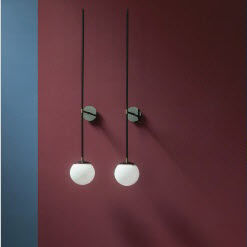 Applique contemporanea - MAORI: 05 - Cerasa - da interno / in metallo / LED
