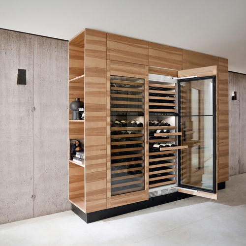 Cantinetta installazione libera - AINOA 4.0 - Record Cucine - in legno / vetrata