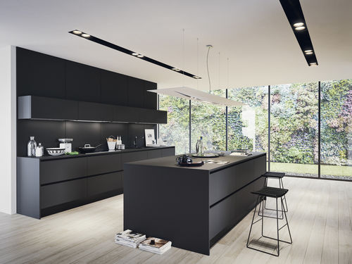 Cucina contemporanea - LAMINA 1.0 - Record Cucine - in laminato / con isola / senza maniglie
