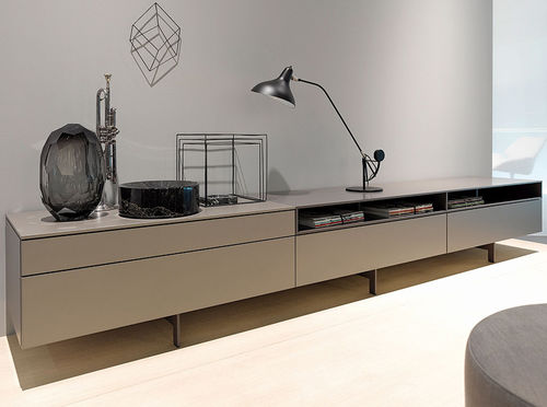 Credenza contemporanea - CHANGE - interlübke - in legno laccato / modulabile / di Werner Aisslinger