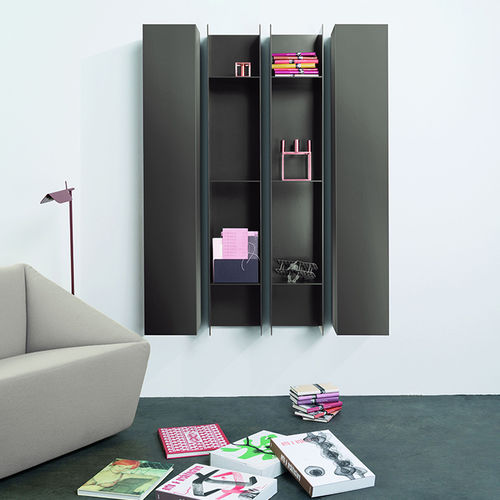 Mensola - MELL - interlübke - contemporaneo / in legno laccato / in acciaio