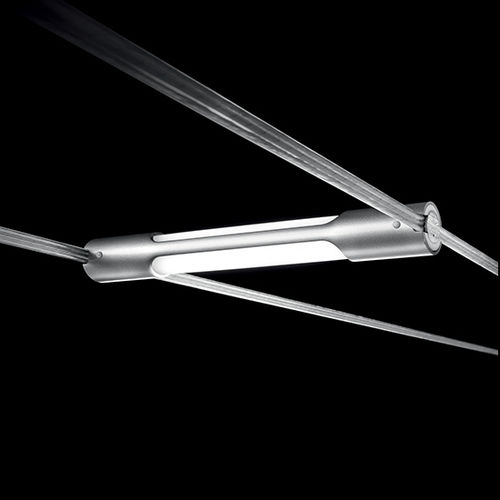 Illuminazione su cavi LED - TENSOSTILO - CINI&NILS - lineare / in alluminio / da interno