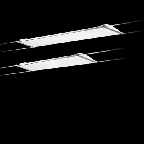 Illuminazione su cavi a lampada fluorescente - MINITENSOT5 - CINI&NILS - lineare / in alluminio / in policarbonato
