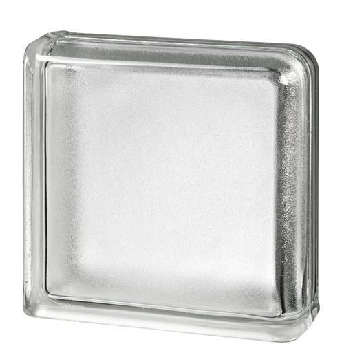 Mattone di vetro quadrato - CLEAR 19/8 DOUBLE END  - SEVES GLASSBLOCK - rettangolare / d'angolo / curvo