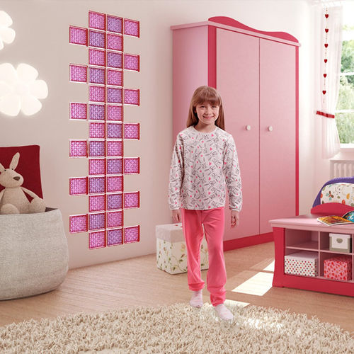 Mattone di vetro quadrato - MG/S ROMANTIC RUBY - SEVES GLASSBLOCK - a muro / colorato / isolante