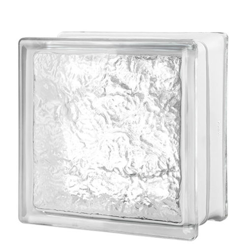 Mattone di vetro rettangolare - 884 CORTINA - SEVES GLASSBLOCK - curvo / a muro / autopulente