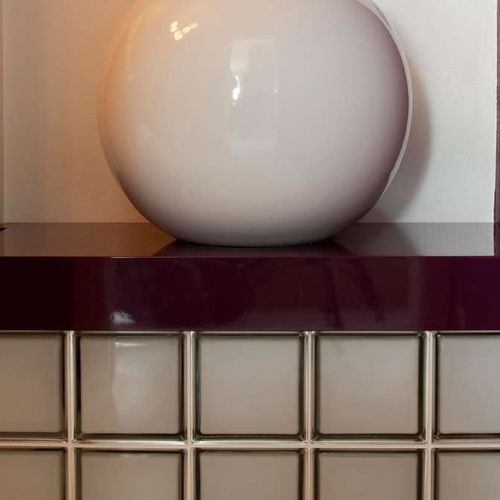 Mattone di vetro quadrato - AGATA Q19  - SEVES GLASSBLOCK - metallizzato / liscio / per solaio