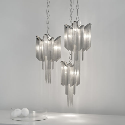Lampada a sospensione - J52S - TERZANI - in metallo / design originale / con cavo