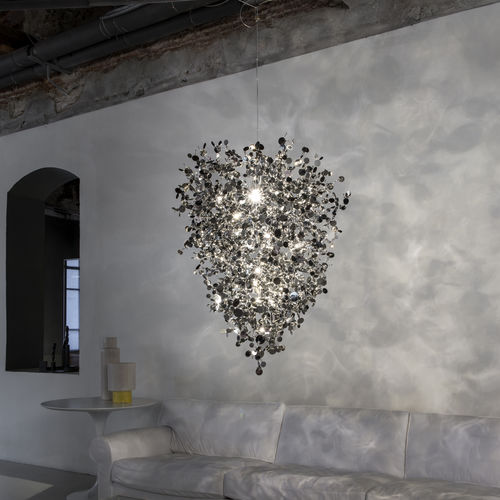 Lampadario design originale - ARGENT - TERZANI - in metallo / contract / scultura