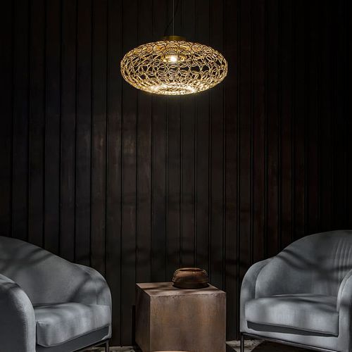 Lampada a sospensione - G.R.A - TERZANI - in metallo / contemporanea / con cavo