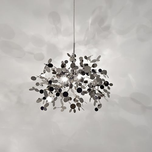 Lampada a sospensione - ARGENT - TERZANI - in acciaio inossidabile / design originale / con cavo