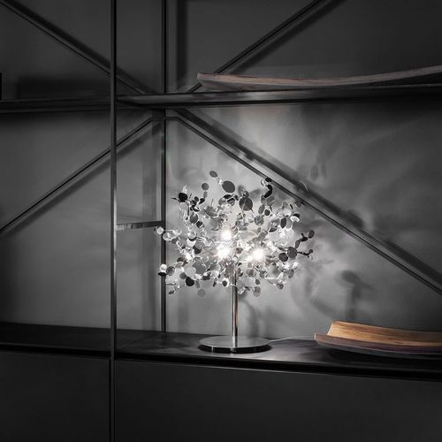 Lampada da tavolo - ARGENT - TERZANI - in acciaio inossidabile / design originale / con cavo
