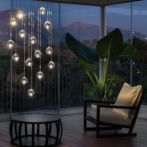 Lampada a sospensione - MIZU - TERZANI - in cristallo / contemporanea / con cavo