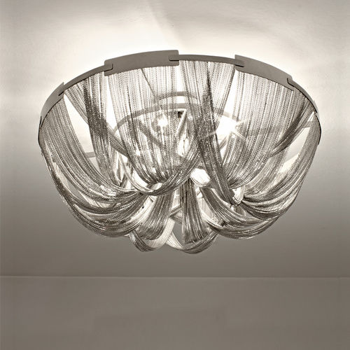Plafoniera contemporanea - SOSCIK - TERZANI - rotonda / in metallo / LED