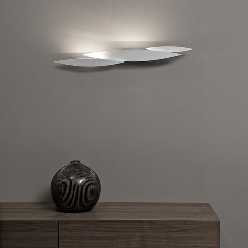 Applique contemporanea - I LUCCI ARGENTATI - TERZANI - da interno / in nichel / fissa