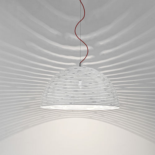 Lampada a sospensione - M65S - TERZANI - in metallo / design originale / con cavo