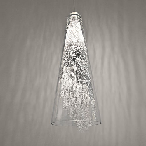 Lampada a sospensione - FRAME - TERZANI - in vetro borosilicato / contemporanea / con cavo