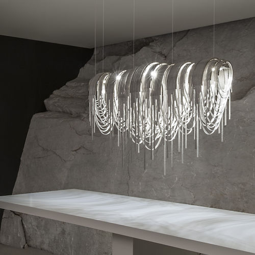 Lampada a sospensione - VOLVER - TERZANI - in metallo / design originale / con cavo