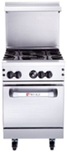 Blocco cottura a gas - 24" SERIES - WOLF - professionale