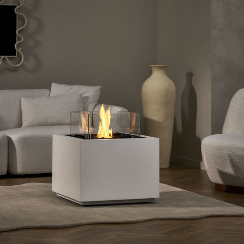 Braciere da giardino a gas - Sidecar 24 - EcoSmart Fire - a bioetanolo / in calcestruzzo / in acciaio inossidabile