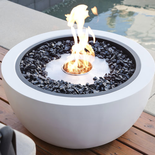Braciere da giardino a bioetanolo - POD 30 - EcoSmart Fire - a gas / in calcestruzzo / in acciaio inossidabile