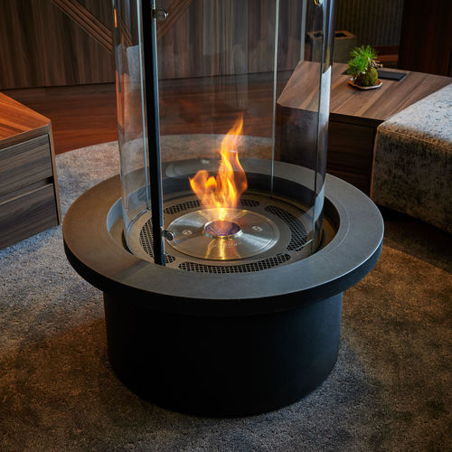 Bruciatore a bioetanolo rotondo - AB3 - EcoSmart Fire - contemporaneo / da incasso / decorativo