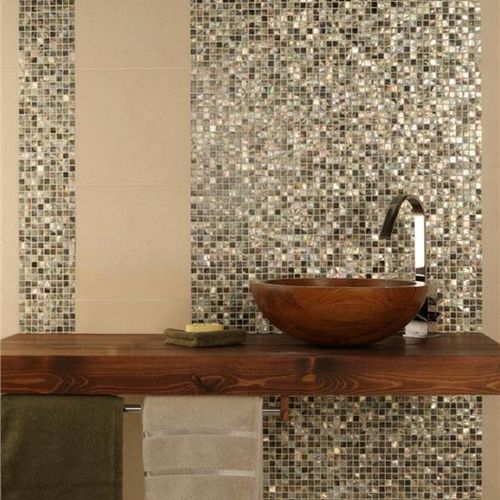 Piastrella in madreperla - MOTHER OF PEARL - ORIGINAL STYLE - levigata / da interno / da parete