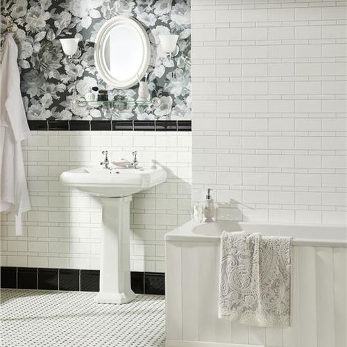 Piastrella in porcellana - CLASSIC OCTAGON AND DOT - ORIGINAL STYLE - opaca / da interno / da pavimento