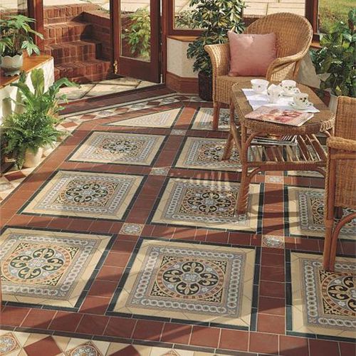 Piastrella in ceramica - GLADSTONE 4 TILE SET - ORIGINAL STYLE - levigata / da interno / da pavimento