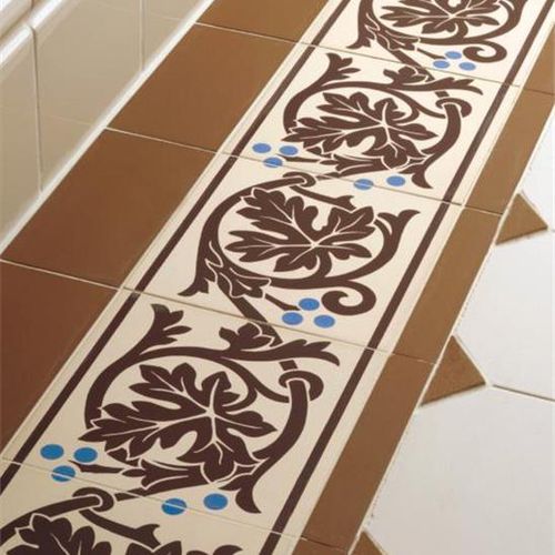 Fregio in ceramica - SHAFTESBURY - ORIGINAL STYLE - a pavimento