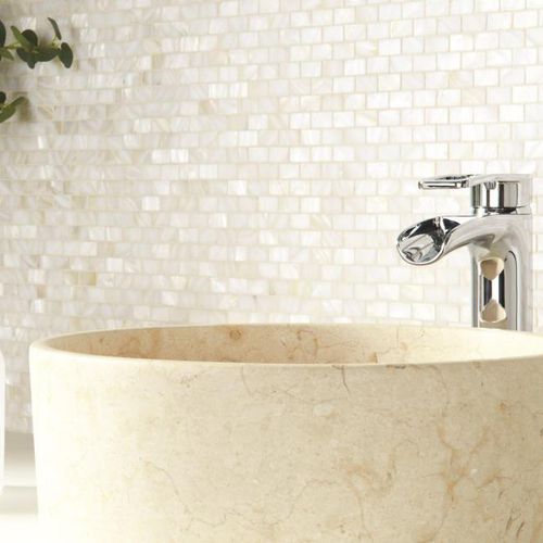 Piastrella in madreperla - PEARL BRICKBOND - ORIGINAL STYLE - levigata / da interno / da parete