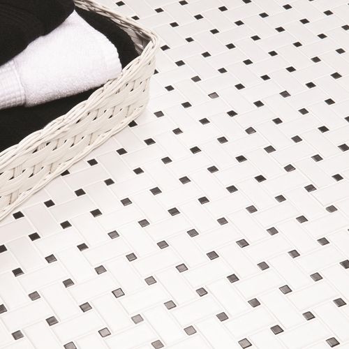 Piastrella in porcellana - BASKETWEAVE - ORIGINAL STYLE - levigata / da interno / da pavimento