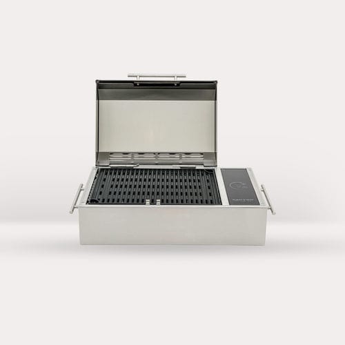 Grill a gas - FRONTIER PORTABLE - Kenyon - da bancone / professionale / in acciaio inossidabile