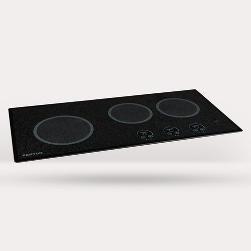Piano cottura a induzione - LITE-TOUCH Q® 3 - Kenyon - 3 fuochi / da incasso / con comandi tattili