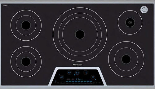 Piano cottura in vetroceramica - CES365FS - Thermador - 5 fuochi / da incasso / con comandi tattili