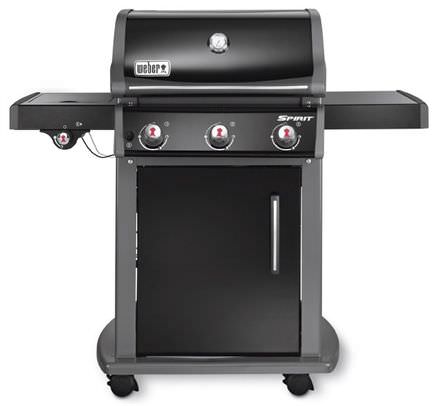 Barbecue a gas - SPIRIT® E-320™ - Weber USA - con rotelle / in metallo