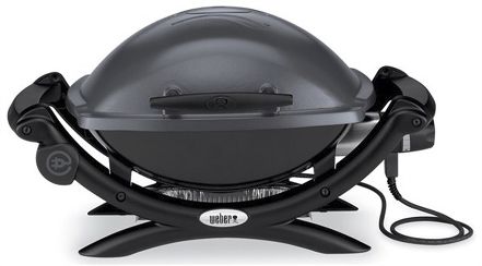 Barbecue elettrico - Q® 1400™  - Weber USA - da appoggio / in ghisa di alluminio