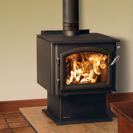 Stufa a legna - 3100 MILLENNIUM - QUADRA-FIRE - 10 kW...20 kW / tradizionale / in metallo