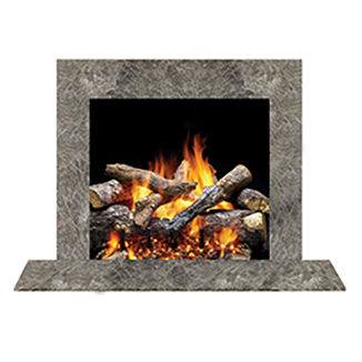 Rivestimento per camini contemporaneo - KONYA - QUADRA-FIRE - in marmo