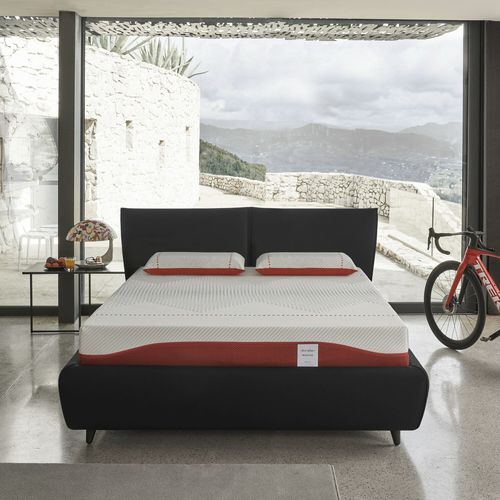 Materasso matrimoniale - REACTIVE  - DORELAN - in fibra di poliestere / in memory foam / a molle insacchettate